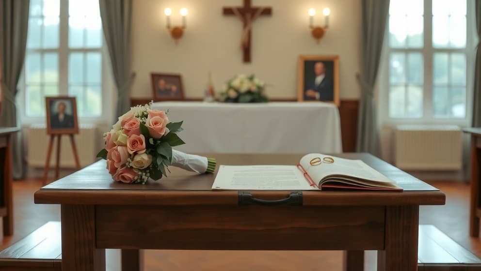 Gifta sig borgligt i Sverige så går ceremonin till